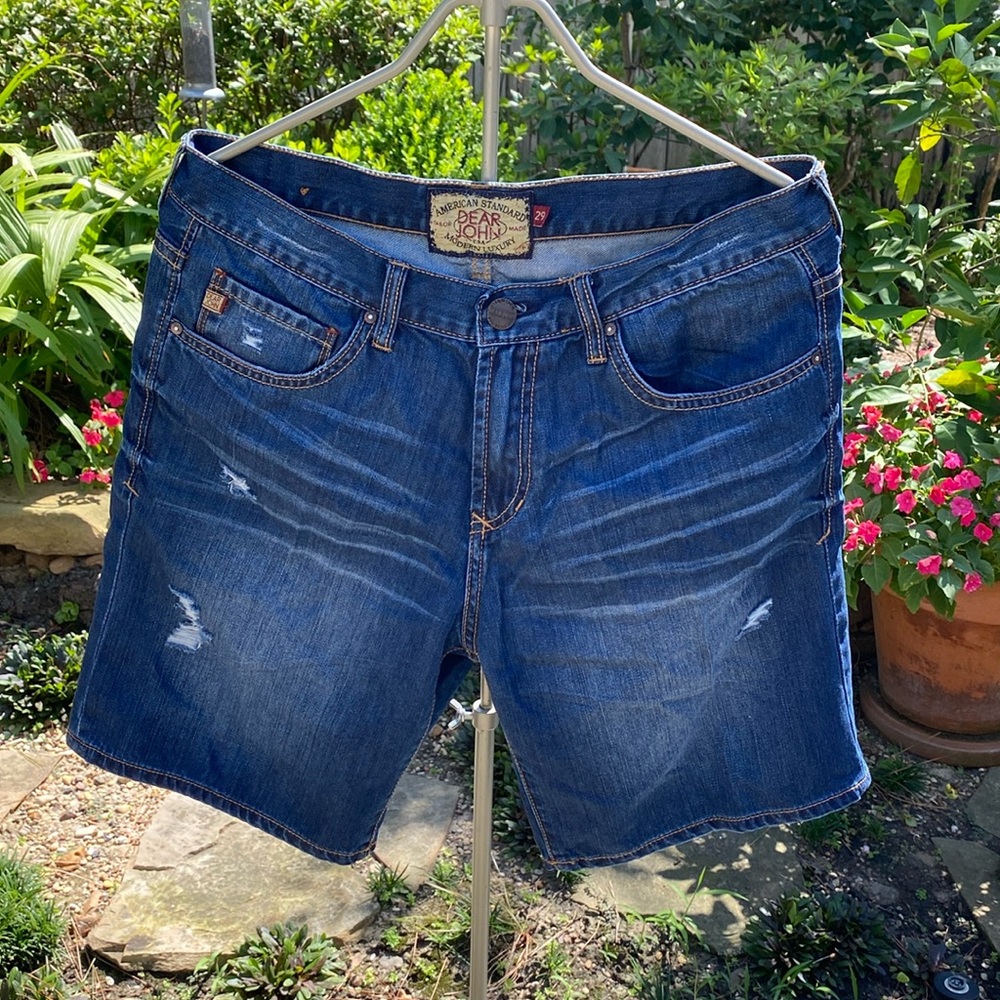 DEAR JOHN American Standard Denim Shorts (Sz: 29)